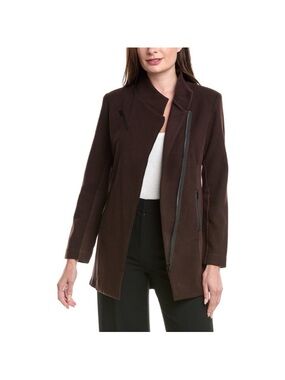 CABI Legacy Topper Jacket style 4492  dark chocolate brown SZ S Small